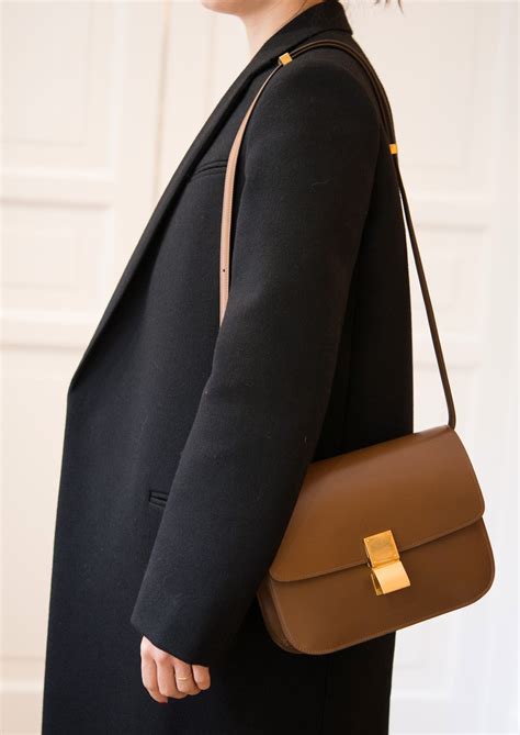 celine edge bag sizes|celine brown shoulder bag.